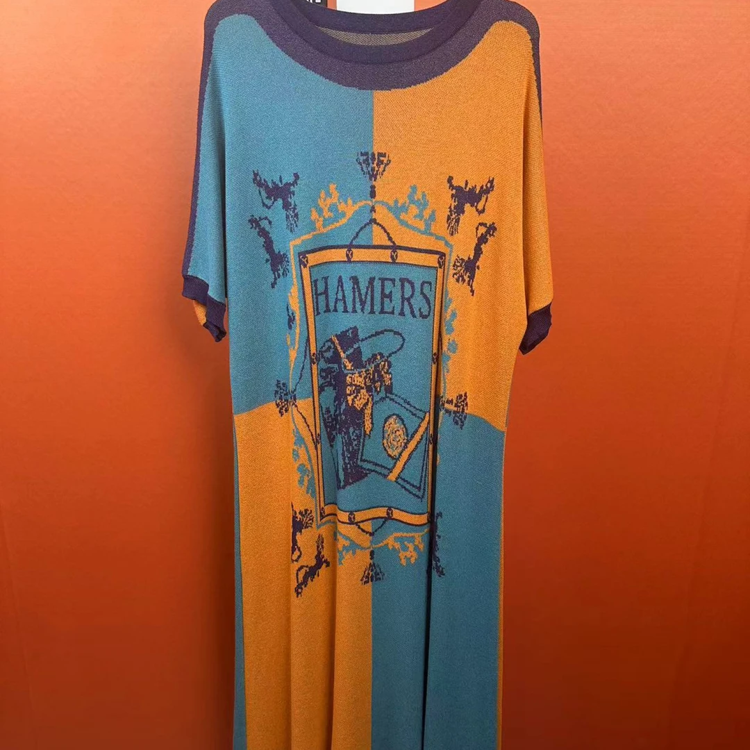 （041）湾湾奢品贵妇既视感显廋透气时尚百搭连衣裙