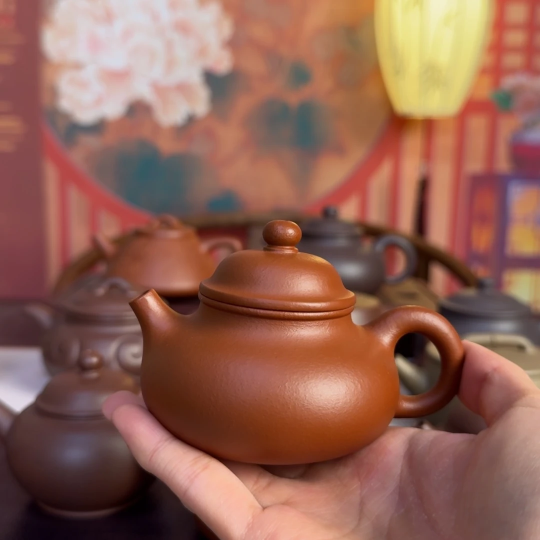 橘****茶壶紫砂宜兴紫砂