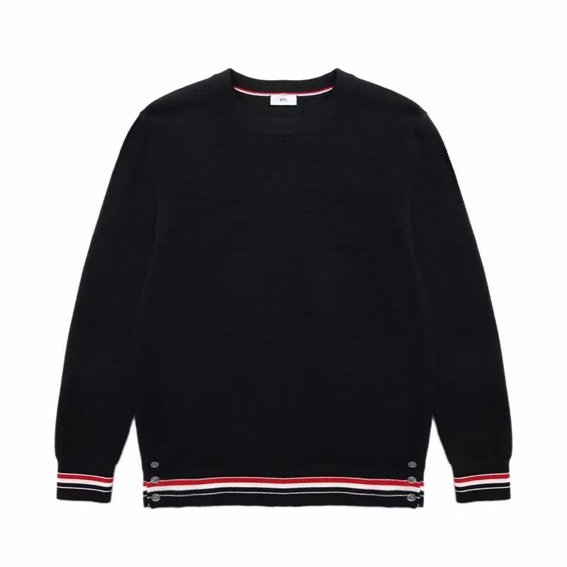 Dite/迪特  蓝色圆领棉线针织衫  2461001/008