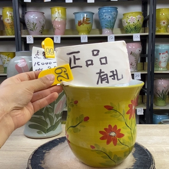景德镇高温陶瓷花盆