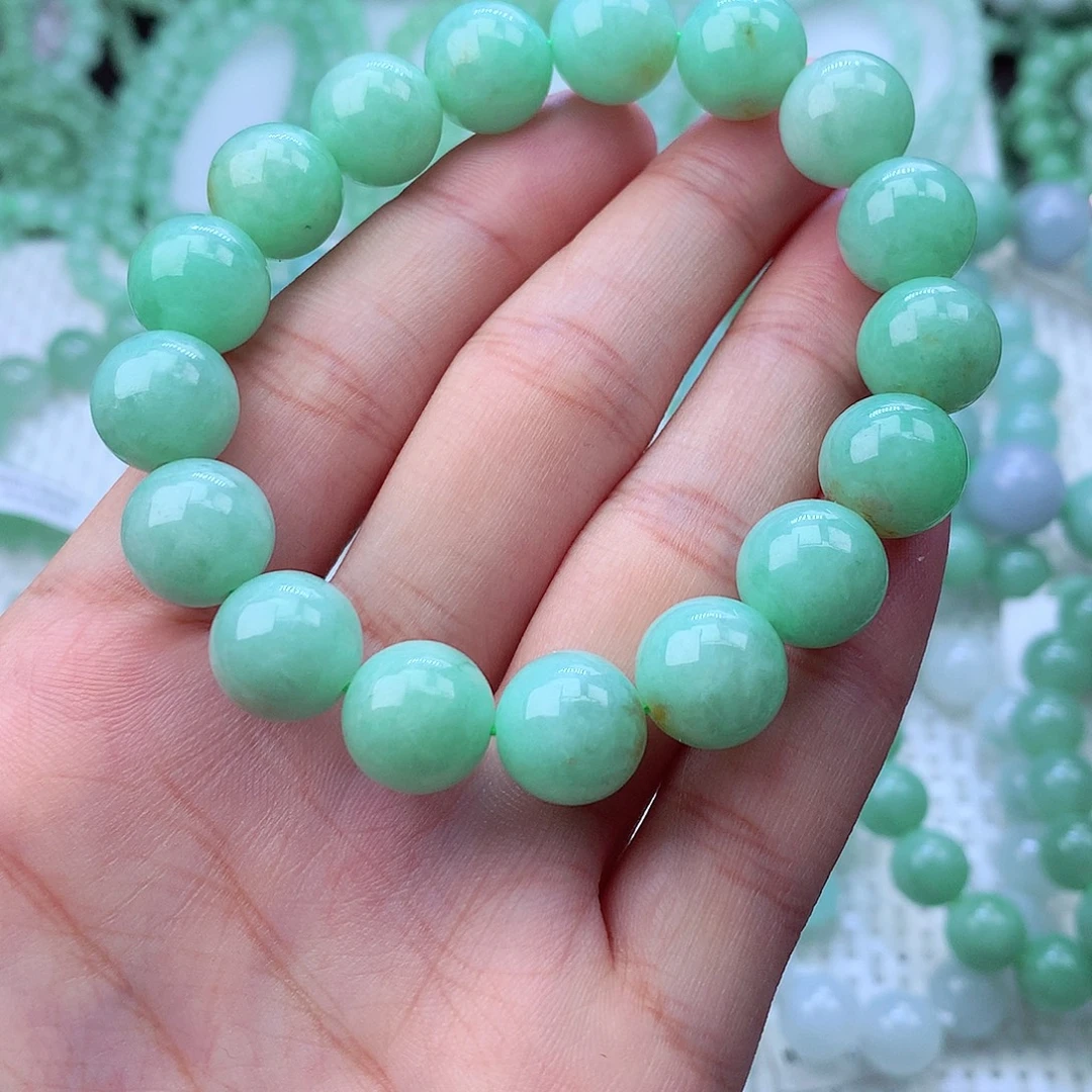 翡翠未镶嵌毛衣链