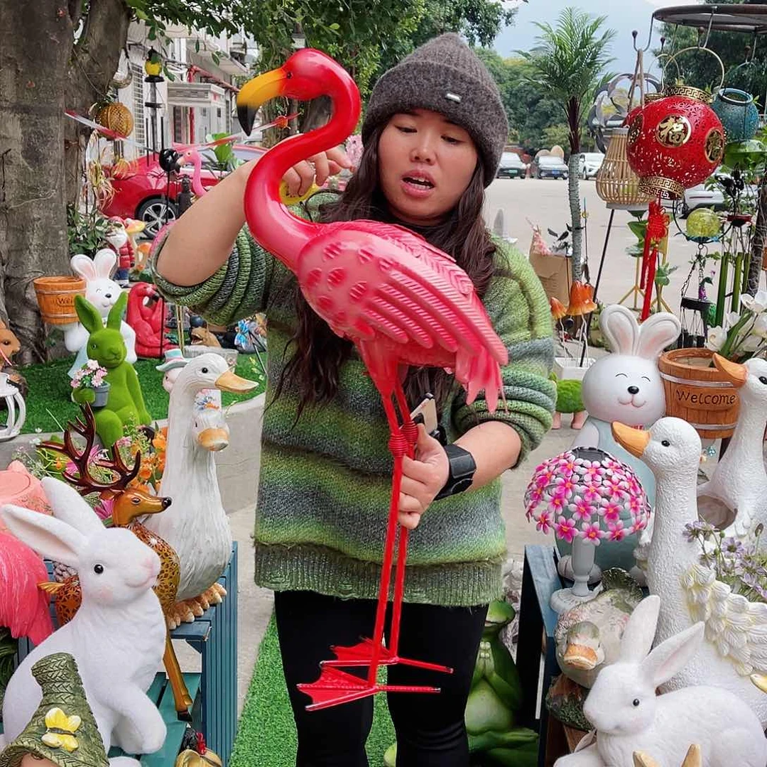 【闪购商品】无铅玻璃花园摆件&000&