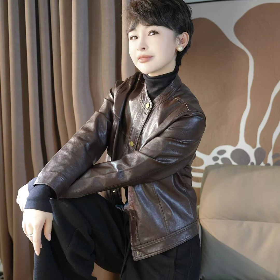 【发间风吟】休闲风百搭时尚立领短外套 BM251225