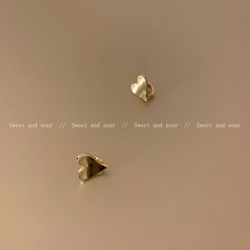 合金莫桑石耳饰 小众百搭设计感时尚个性耳钉9204-08