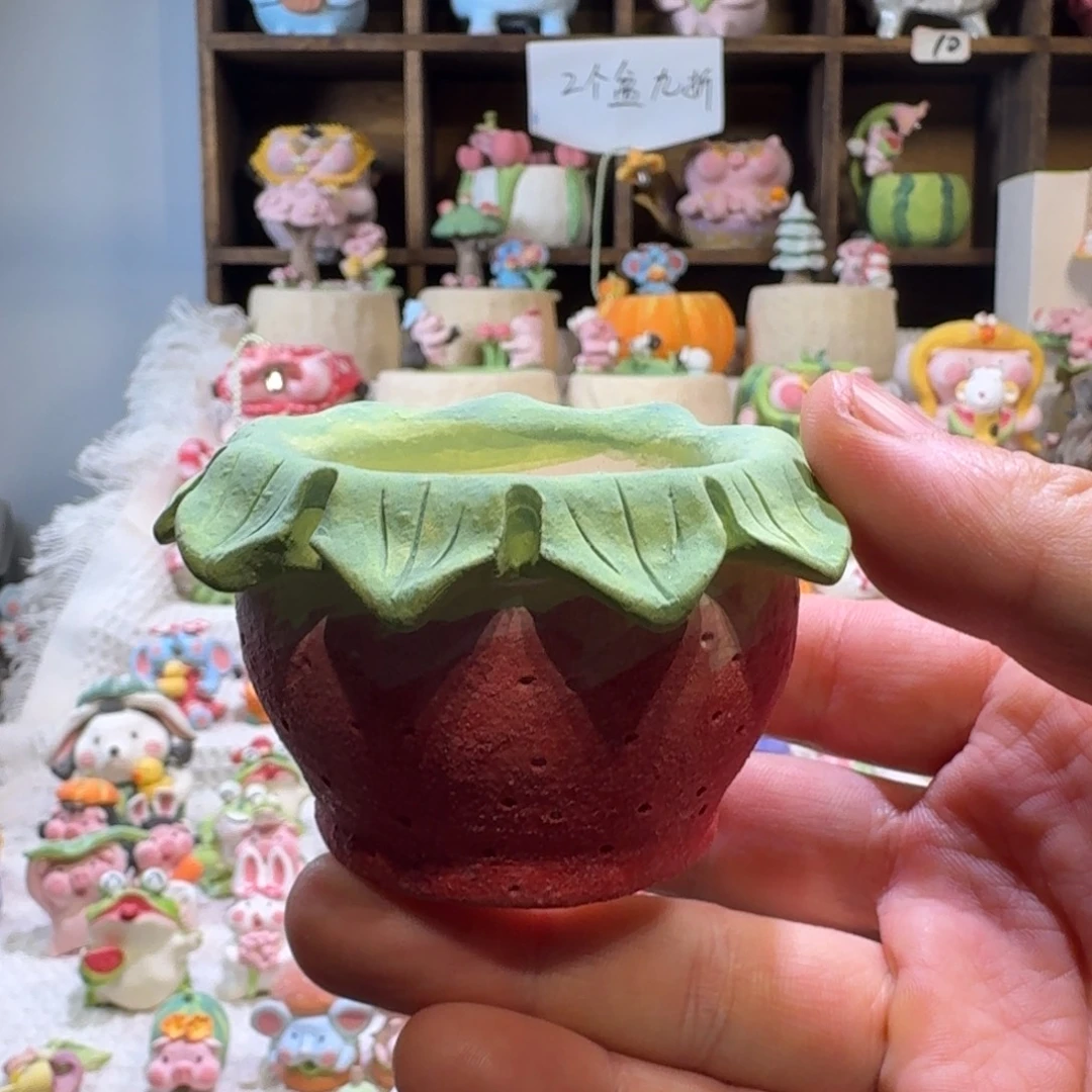 厂家直销手工花盆摆件
