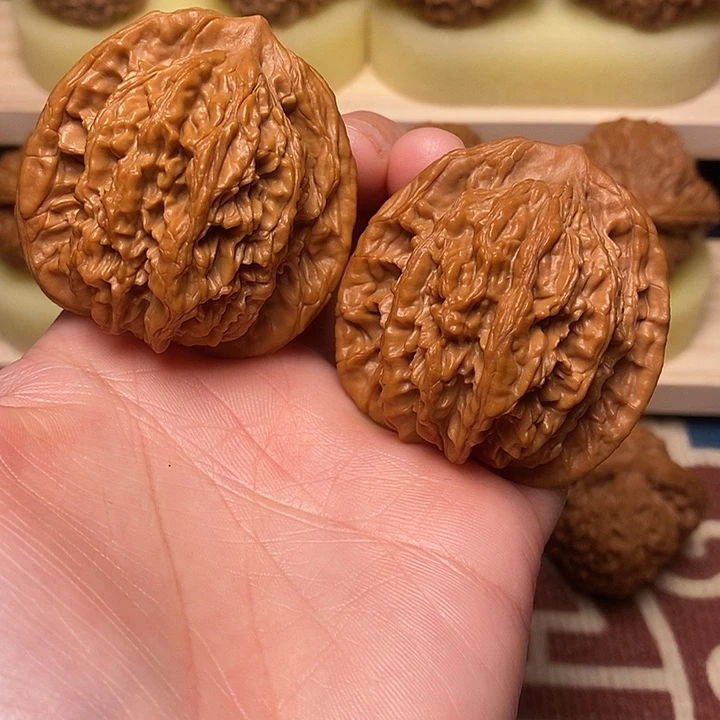 吊坠文玩核桃45虎头精配