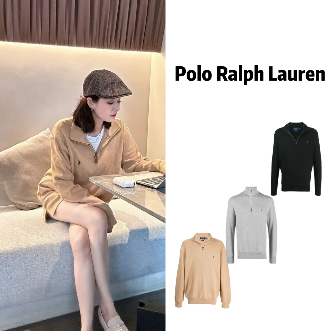 Polo Ralph Lauren 拉夫劳伦高领套头式毛衣 【无吊