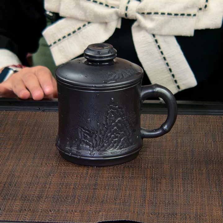 茶杯紫砂高货放漏