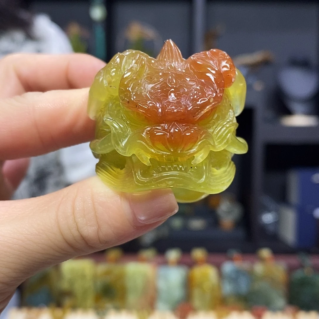 未镶嵌岫玉挂件吊坠手链