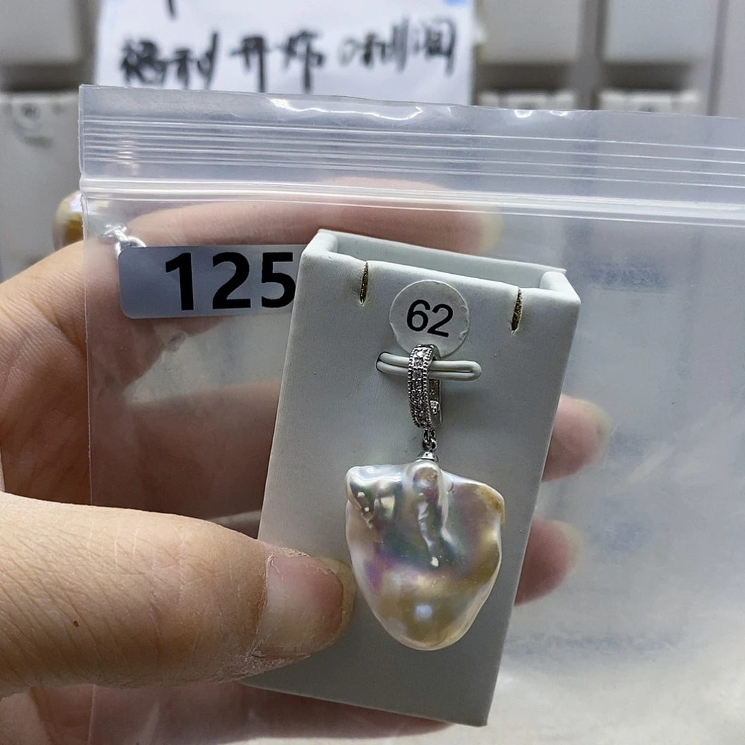 颈饰合金淡水珍珠