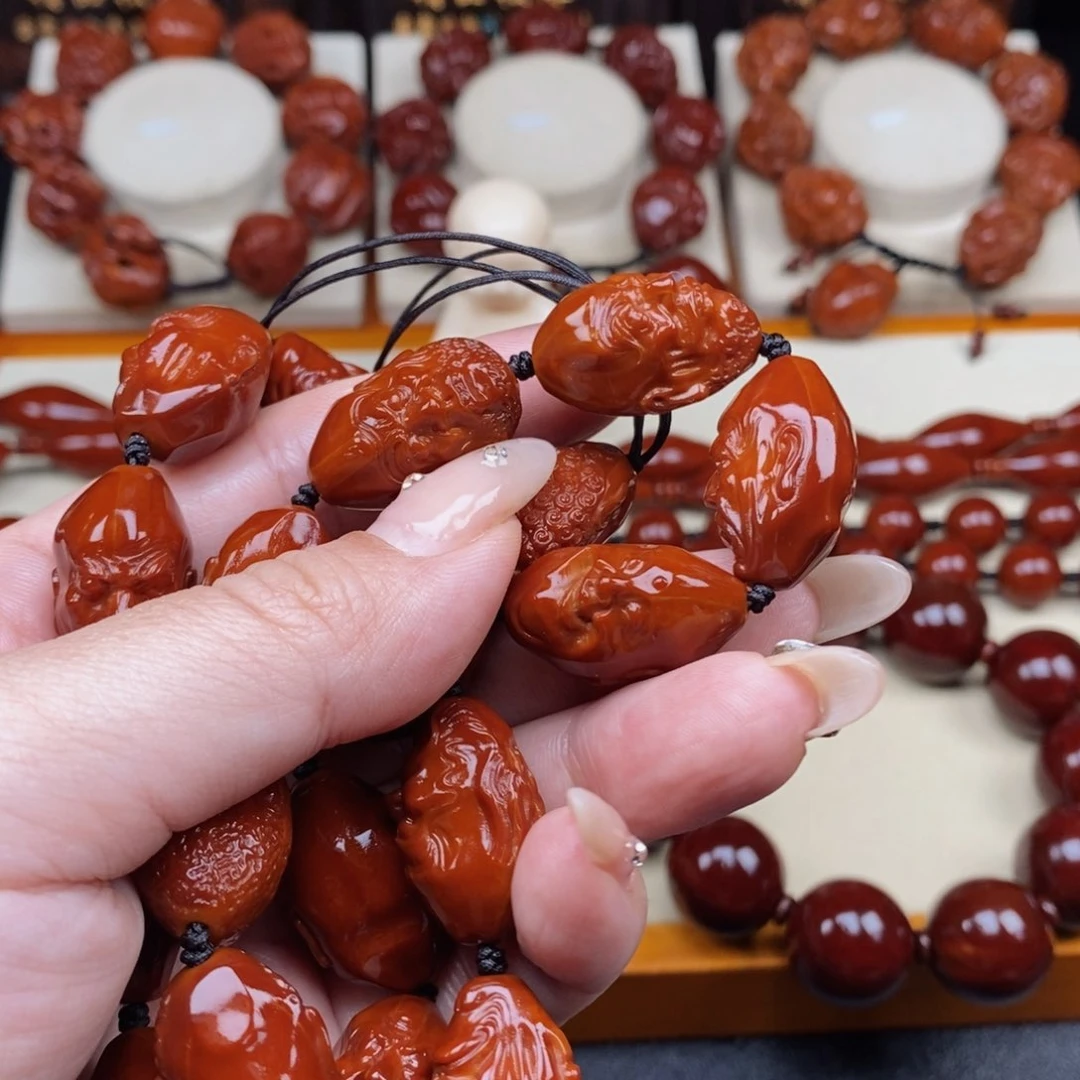 橄榄核吊坠间***.罗汉脖挂