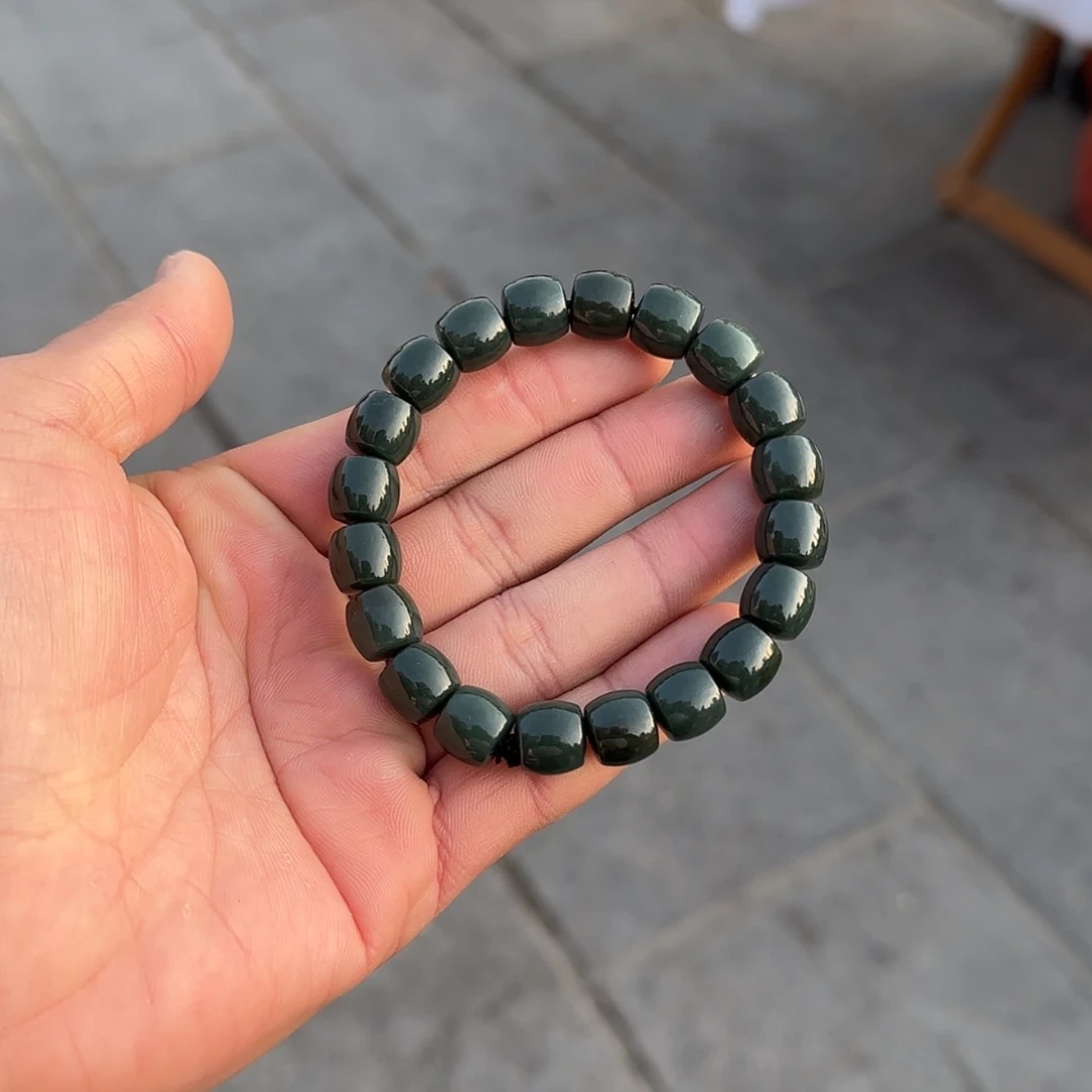 【闪购商品】和田玉手串未镶嵌青玉手串