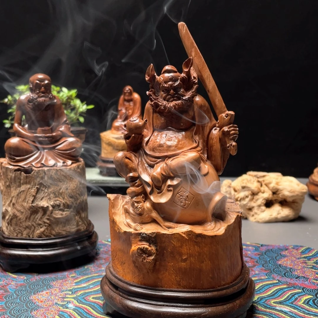 香榧木《**》荔枝木香炉