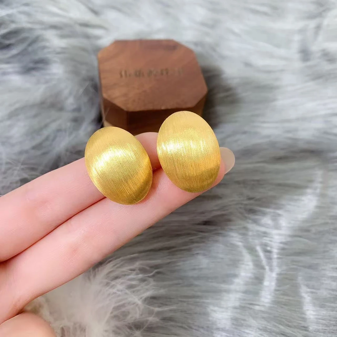 【伟新源】足金999 5D工艺 5D拉丝椭圆直针6.27克