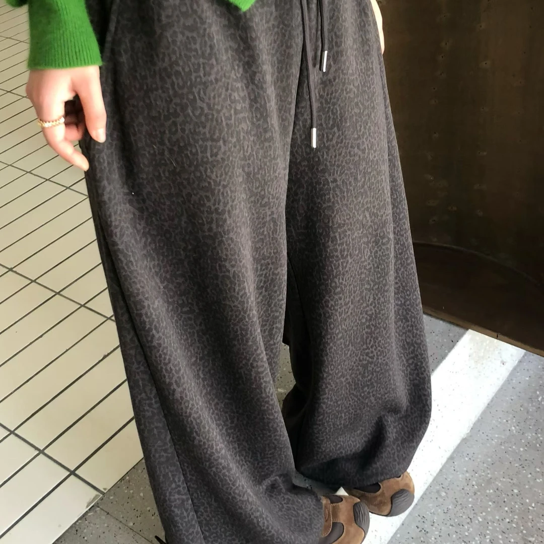 lb豹纹裤混世渣渣裤