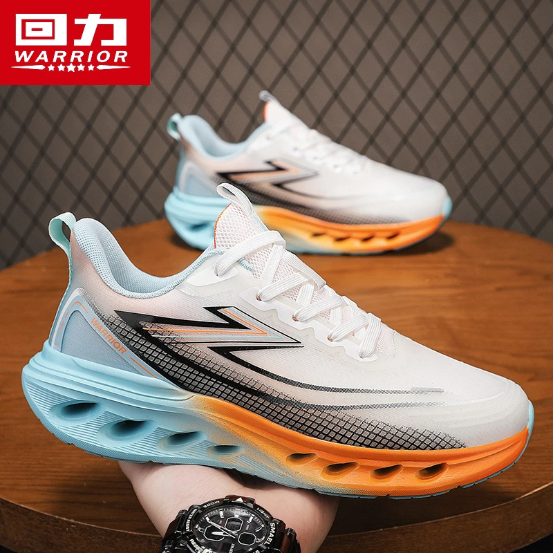 回力男鞋夏季网面透气飞织运动鞋男款2025新款休闲软底增高老爹鞋