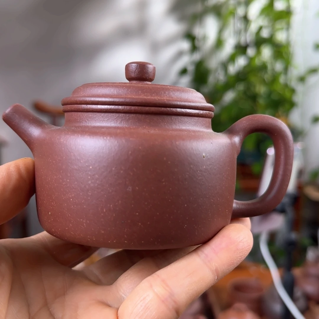 茶壶紫砂德中160 co底槽紫泥
