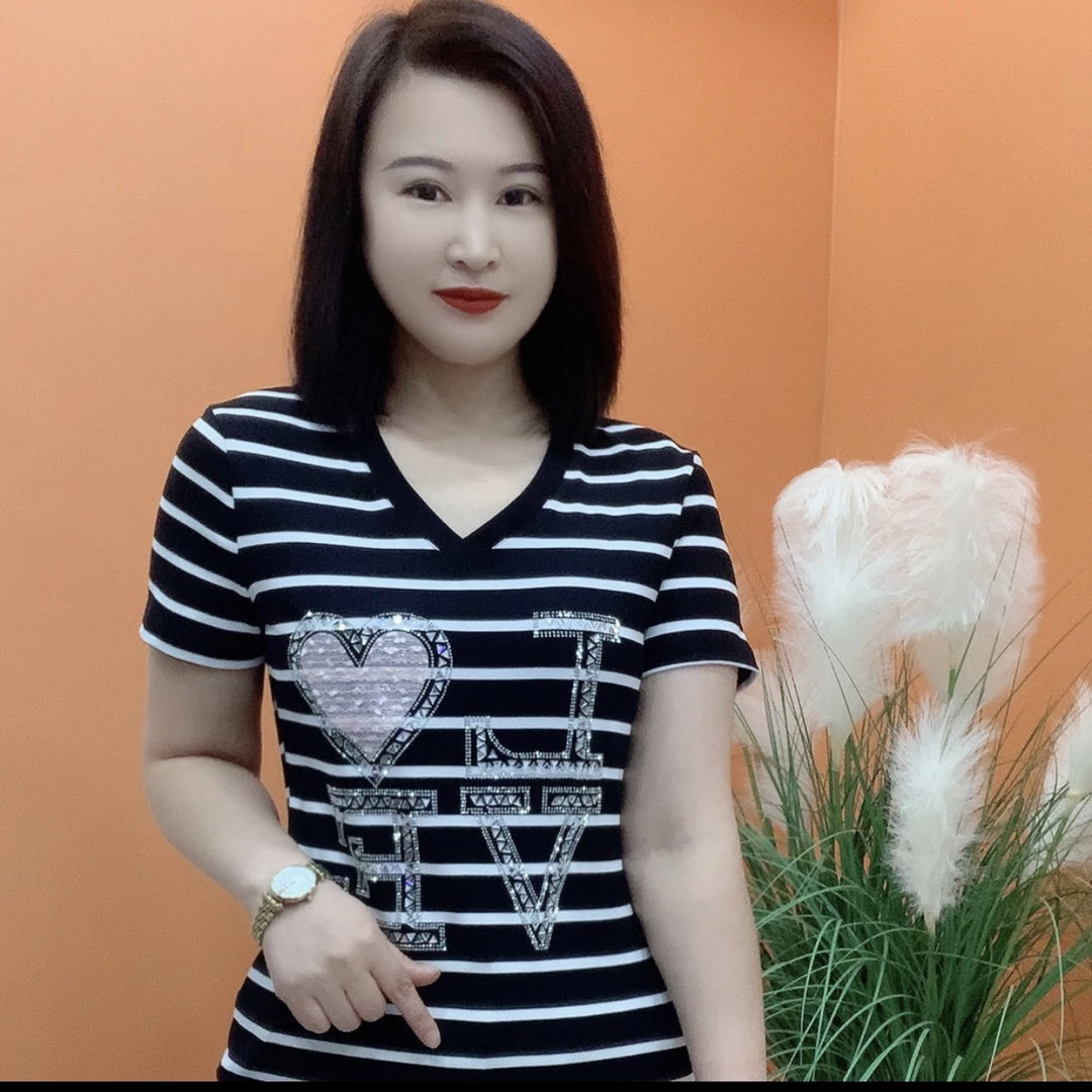 1601新款夏季百搭舒适短袖衫