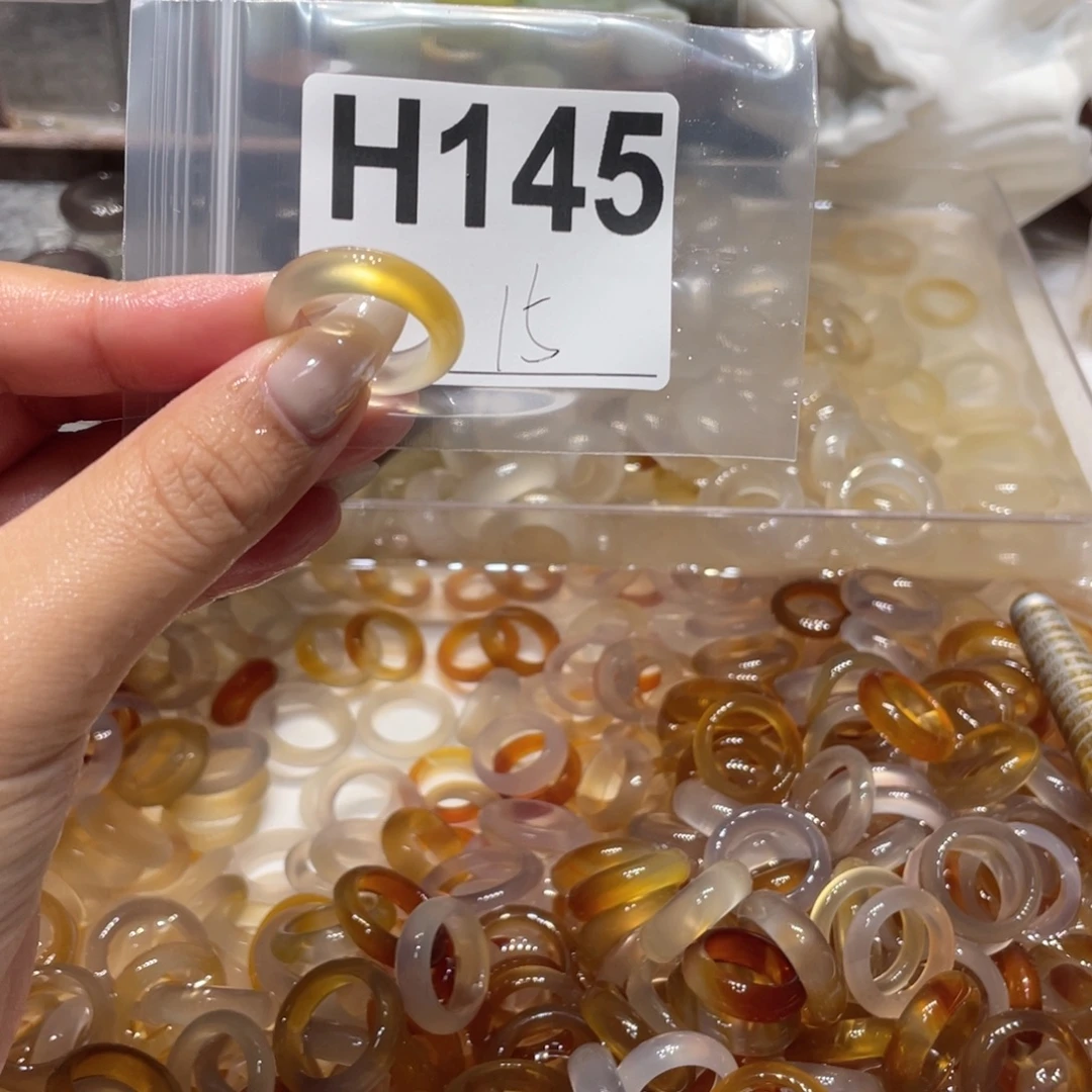 玛瑙/玉髓未镶嵌戒指145