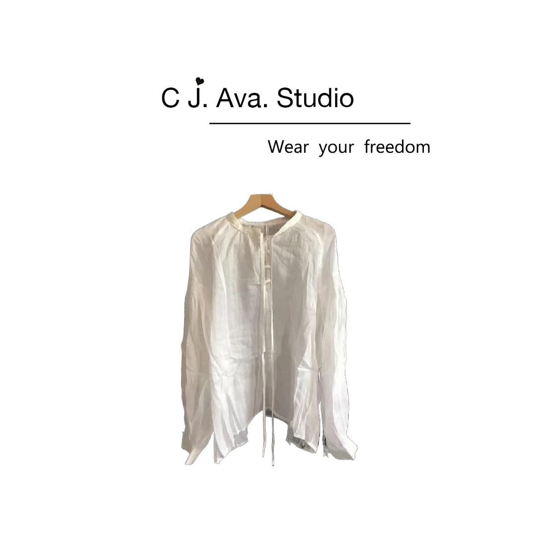 【CJ.Ava Studio】麻料衬衣