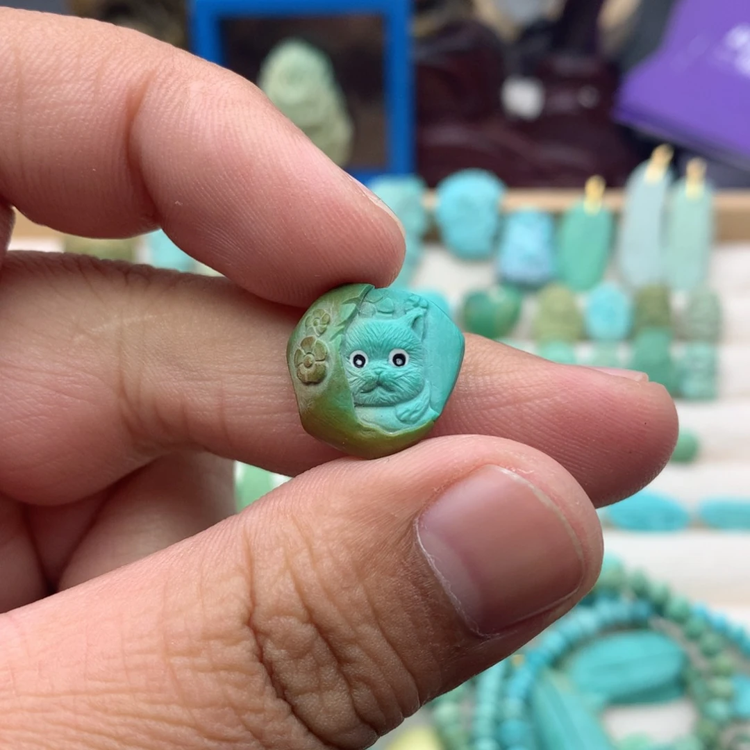 【闪购商品】绿松石珠宝奇石未镶嵌