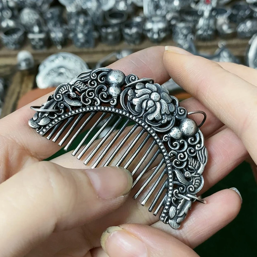 【闪购商品】橄榄核手串/手链复古足银990