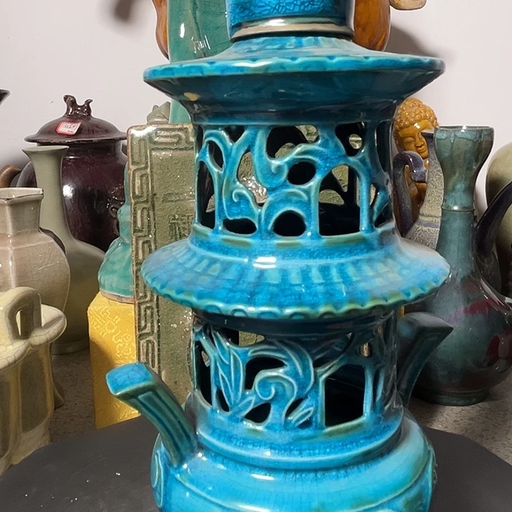 陶摆件瓷炉器型美观大方