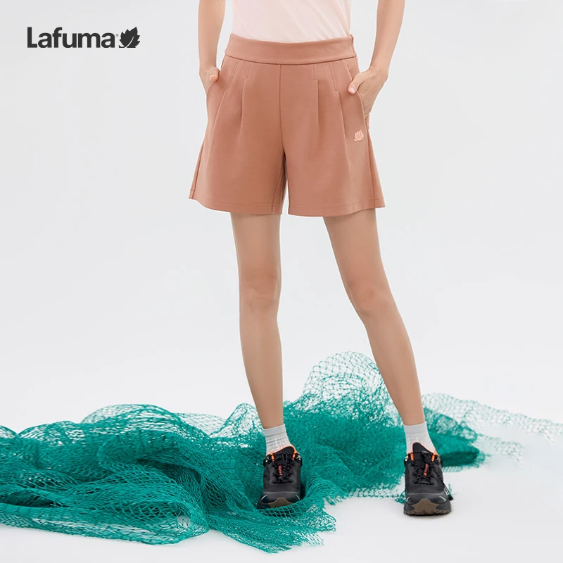 LAFUMA乐飞叶户外25夏季环保时尚短裤女运动百搭休闲裤LFPA5BS35