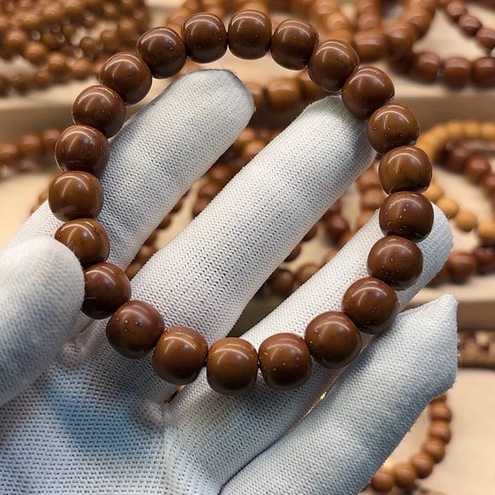 紫金鼠手串紫金鼠实心