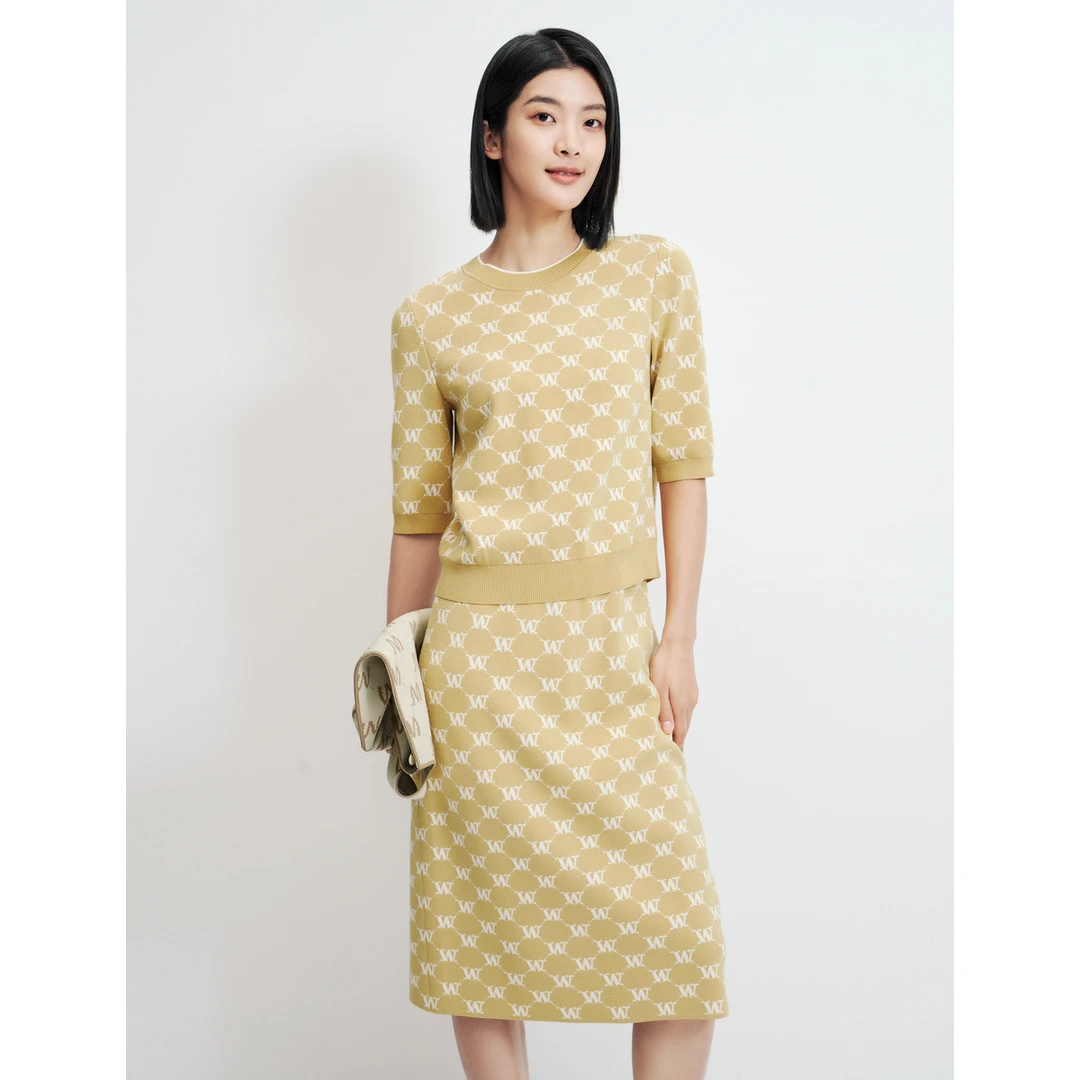 【思思专属】优雅气质直筒裙子女EW01620P4/EW01603G1/EW01610E3