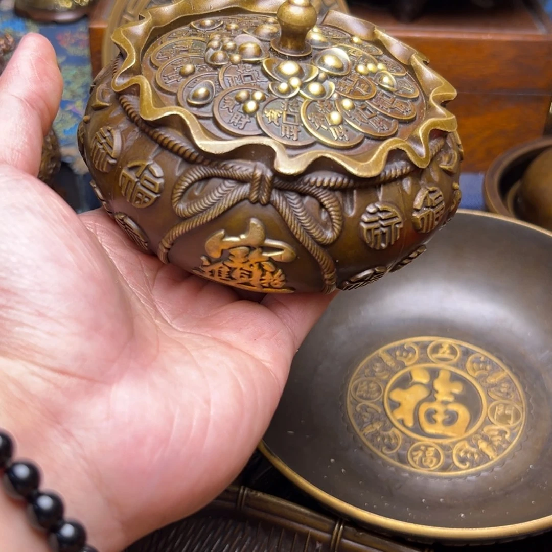 精美铜器，点击下单