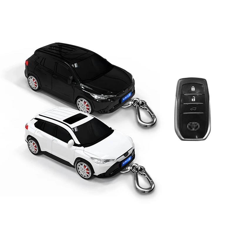 适用于丰田锋兰达专用铭牌定制防丢汽型男士女钥匙套扣环圈包