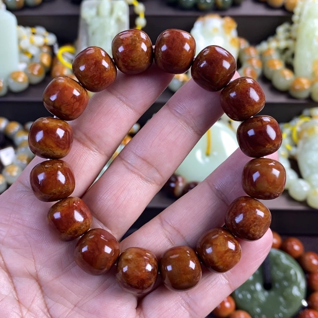 透闪石质玉未镶嵌手串