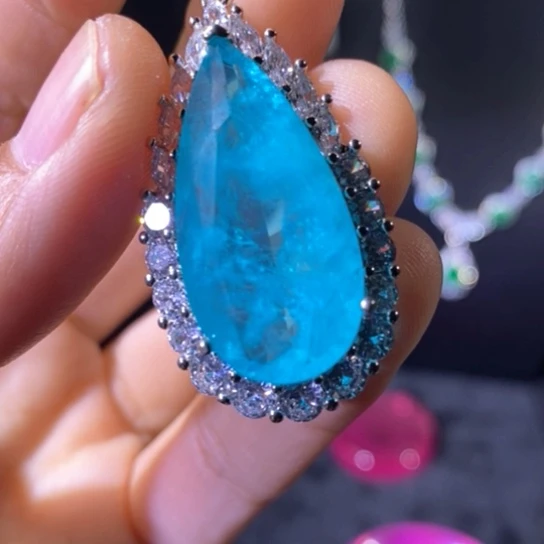 红宝石戒指银S925镶嵌