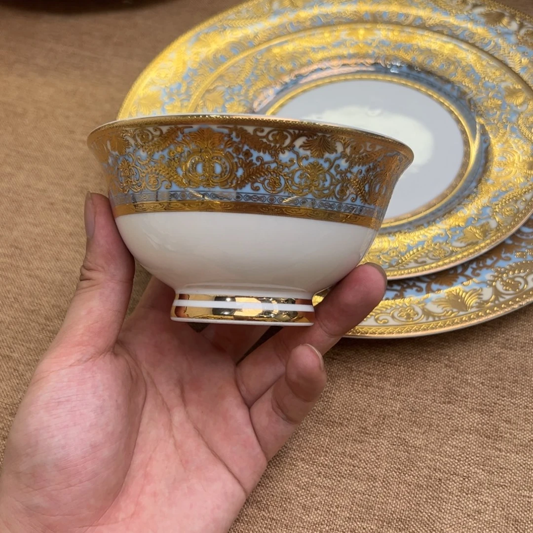 瓷片4.75寸米饭碗六个一单