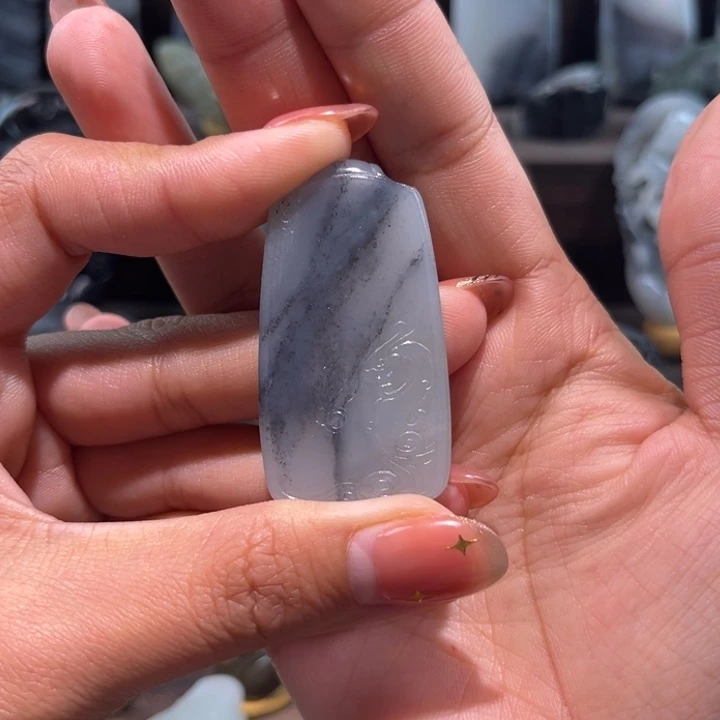 和田玉未镶嵌吊坠(不含链)