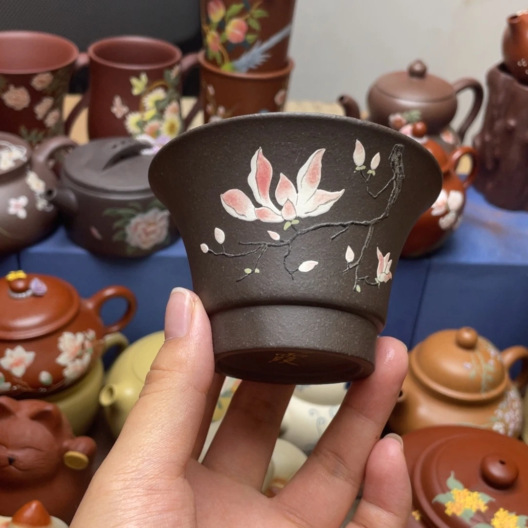 茶杯紫砂紫砂主人杯100c c