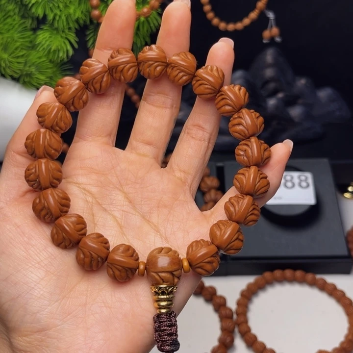 大***6桃核吊坠龙纹桃核双脊龙14尺寸