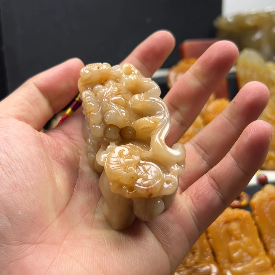 石英质玉（黄龙玉）未镶嵌多选一发货