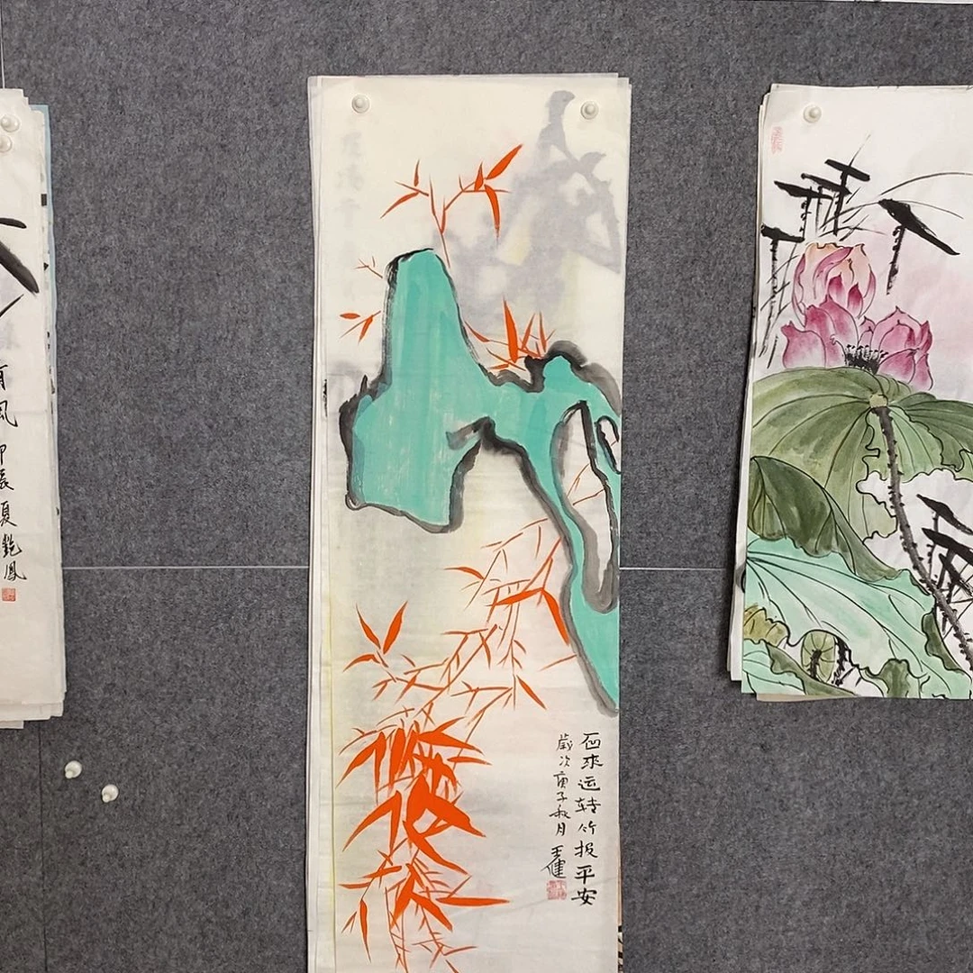 国画国画作品纯手写手绘7