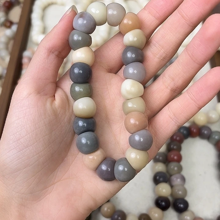 雨****菩提根/象牙果手串卡14干磨蒜瓣