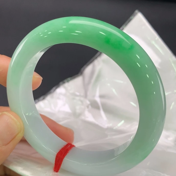 未镶嵌手镯翡翠正圈53