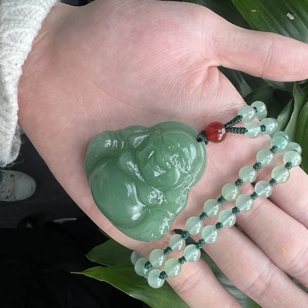 天然东陵玉佛公拍一发一