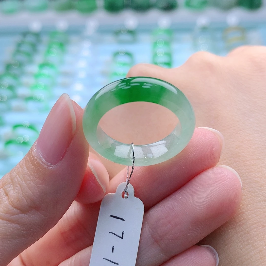 未镶嵌戒指翡翠A货缅甸翡翠