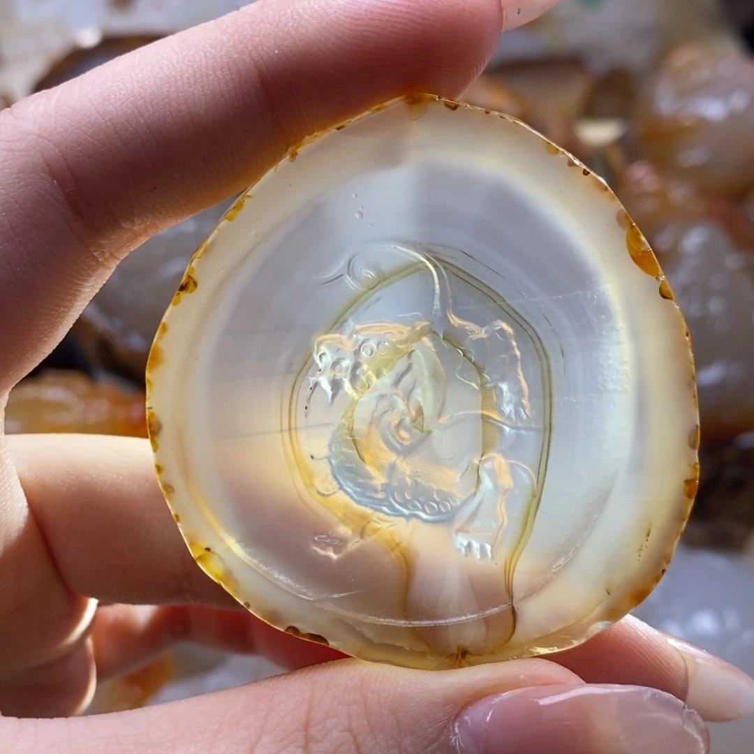 玛瑙/玉髓未镶嵌颈饰