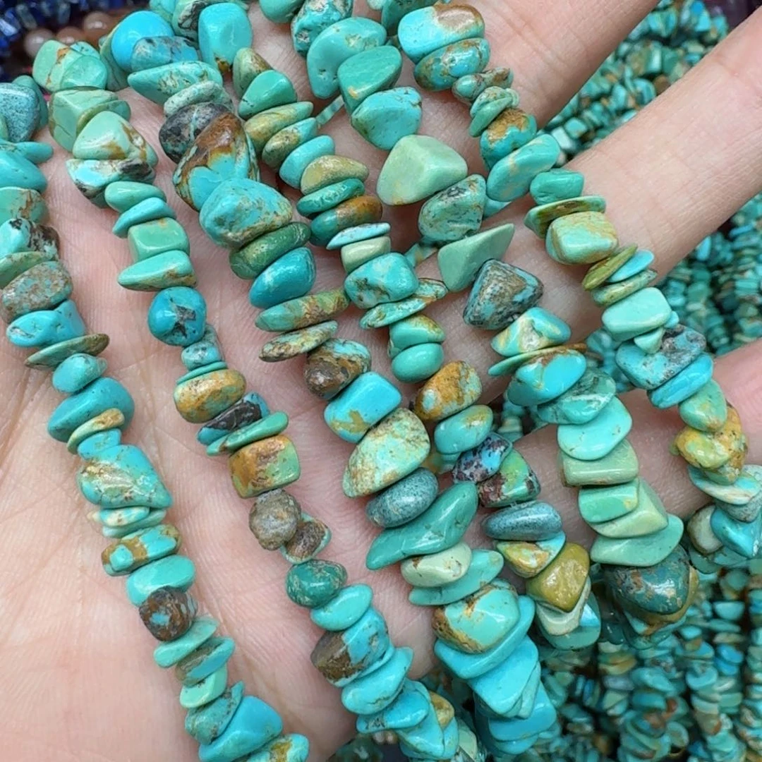 玛瑙/玉髓合金珠宝半成品天然湖北松碎石一条