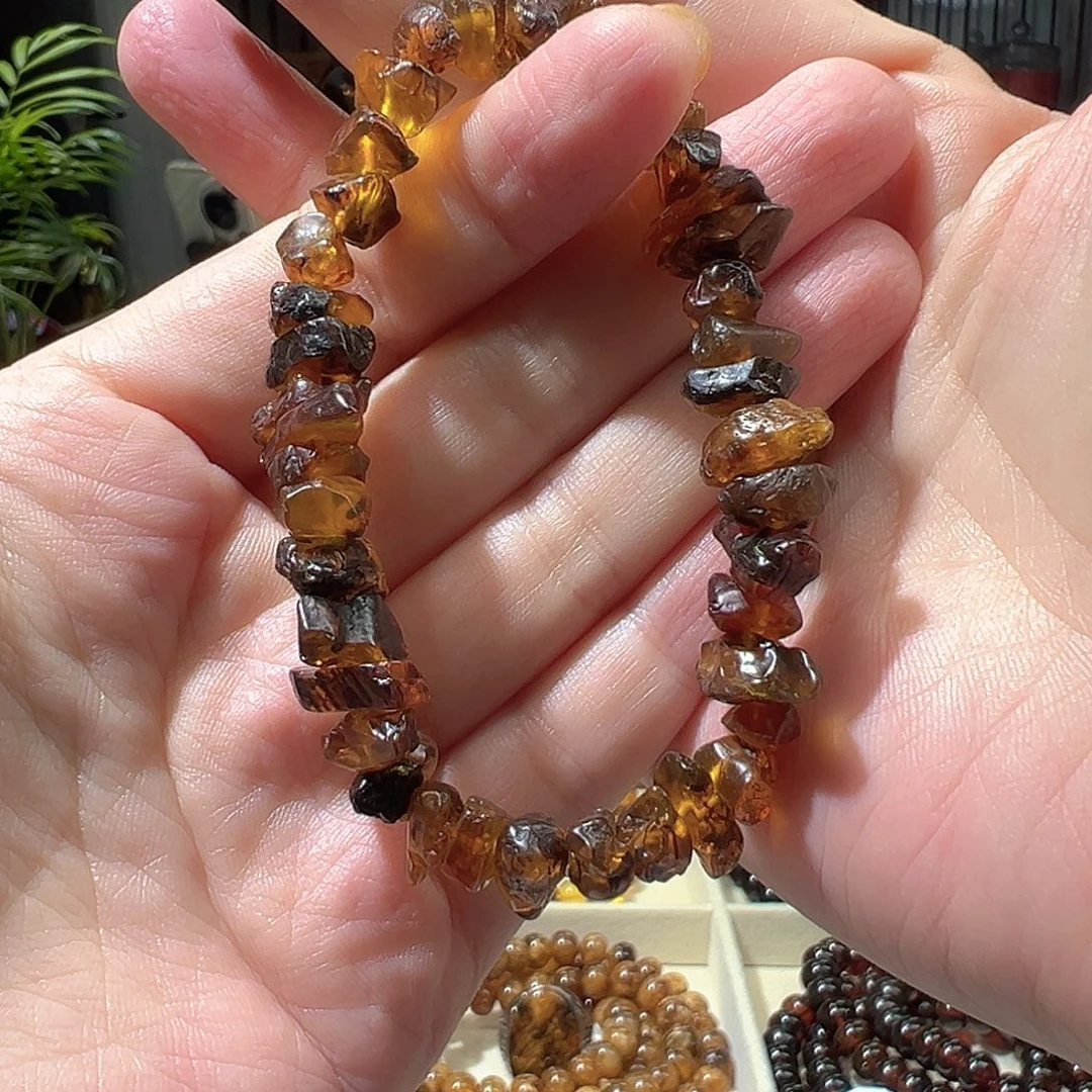 琥珀未镶嵌裸石抚顺琥珀随形