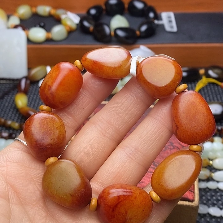 用***0和田玉未镶嵌手链