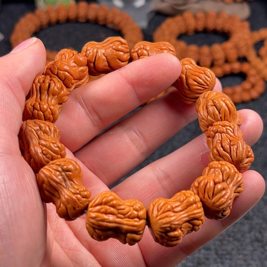 桃核手串6号链接手串