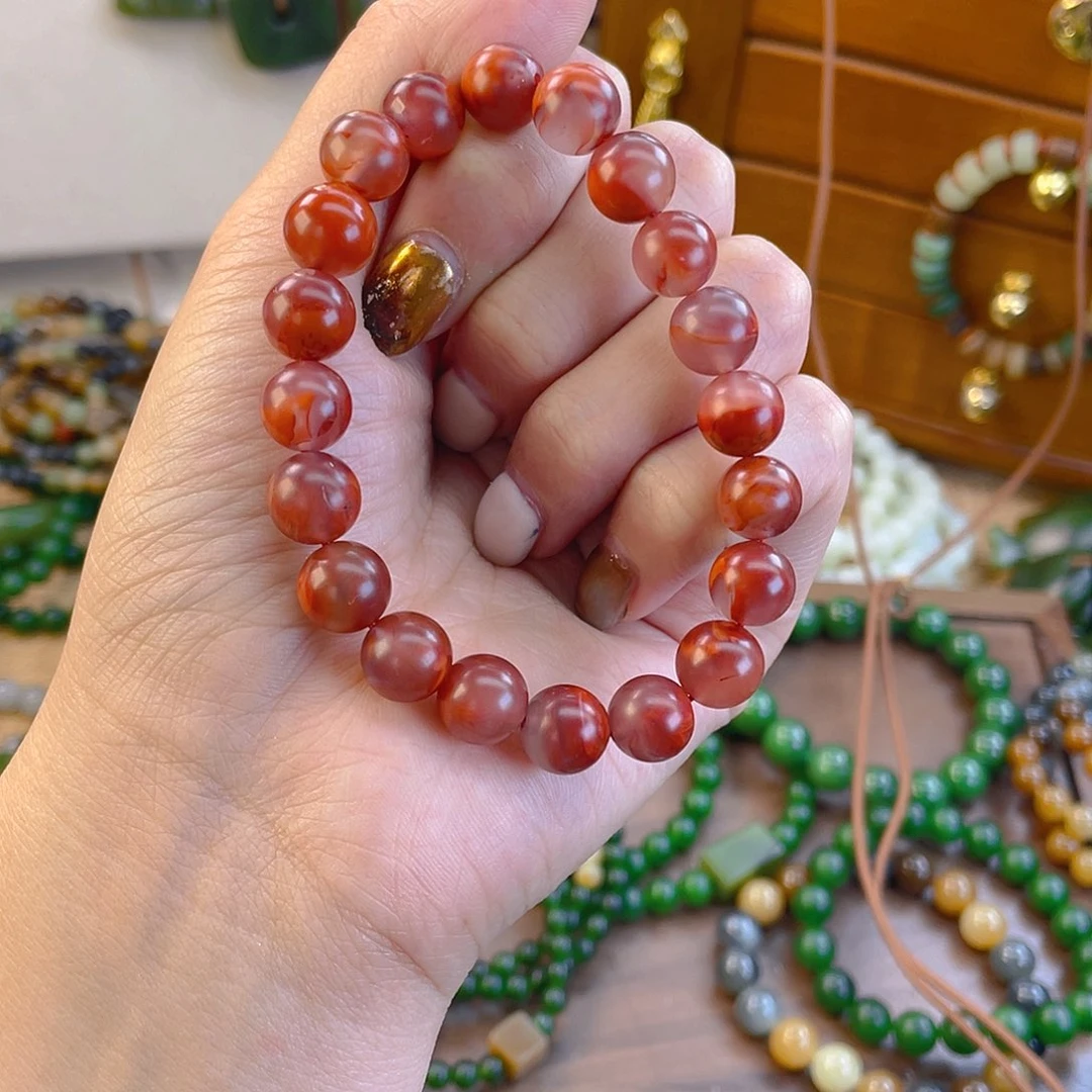 未镶嵌手链南红玛瑙